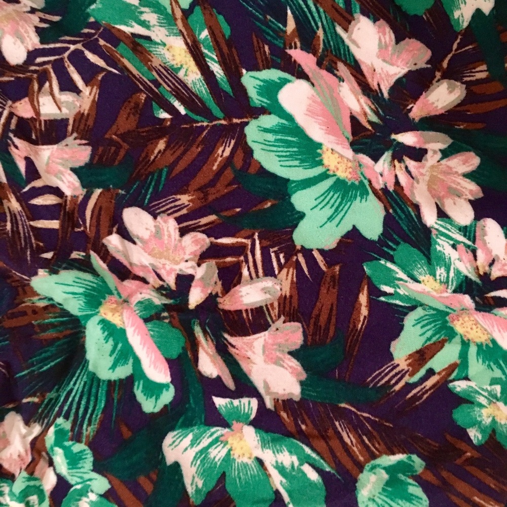 H&M Floral Pants Size L - Picture 2 of 4